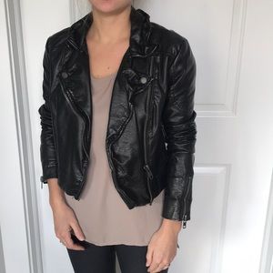 Free People | Vegan Leather Jacket | XS